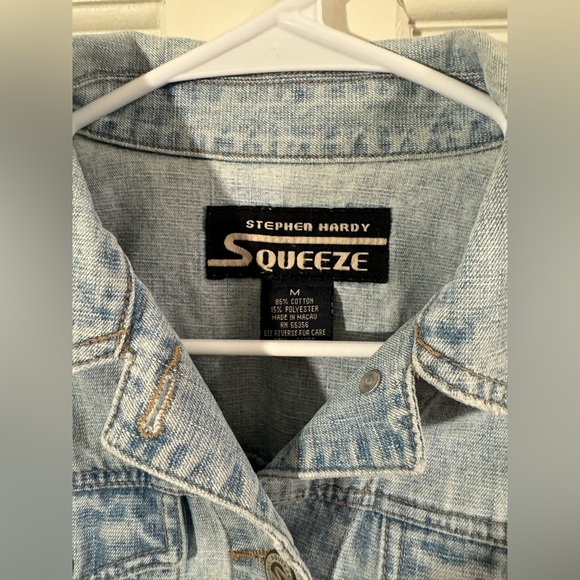 Vintage Stephen Hardy Squeeze Denim Jacket - Picture 4 of 6